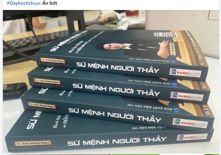 Sách Sứ Mệnh Người Thầy của cô Tô Thị Xuân